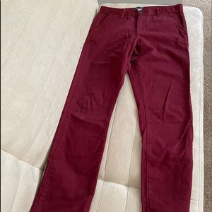 BOYS CHINO PANT;  WORN ONCE